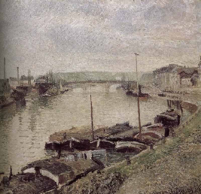 Camille Pissarro port oil painting picture